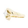 Image 2 : 14KT Yellow Gold 0.50ct Diamond Solitaire Ring