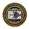 Image 2 : .999 Silver McCarran International Airport $10 Casino Limited Edition Gaming Tok