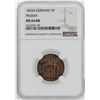 Image 1 : 1833-A Germany-Prussia Friedrich Wilhelm II Pfenning NGC MS64RB