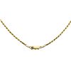 Image 2 : Diamond Cut Rope Chain - 14KT Yellow Gold