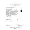 Image 3 : 6.53 ctw London Blue Topaz And Diamond Pendant & Chain - 14KT White Gold