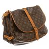 Image 2 : Louis Vuitton Monogram Canvas Leather Saumur 35 cm Messenger Bag