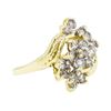 Image 1 : 0.75 ctw Diamond Ring - 14KT Yellow Gold
