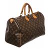 Image 3 : Louis Vuitton Monogram Canvas Leather Speedy 40 cm Bag
