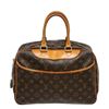 Image 1 : Louis Vuitton Monogram Canvas Leather Deauville Doctor Bag