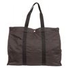 Image 1 : Hermes Gray Canvas Sac Fourre XL Tote Bag