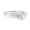 Image 1 : 0.20 ctw Diamond Ring - 14KT White Gold