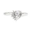 Image 2 : 0.25 ctw Diamond Ring - 10KT White Gold