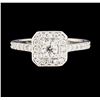 Image 2 : 0.95 ctw Diamond Ring - 14KT White Gold