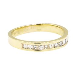 0.50 ctw Diamond Ring - 14KT Yellow Gold