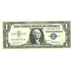 $1 XF/AV Silver Certificate Currency