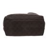 Image 4 : Gucci Brown Denim Monogram Leather Shoulder Bag