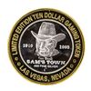 Image 2 : .999 Silver Sam's Town Las Vegas $10 Casino Limited Edition Gaming Token