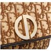 Image 6 : Christian Dior Brown Beige Vintage Canvas Leather Shoulder Bag