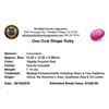 Image 2 : 7.74 ctw Oval Ruby Parcel