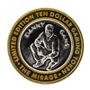 Image 1 : .999 Silver Mirage Las Vegas Nevada $10 Casino Limited Edition Gaming Token