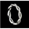 Image 4 : 0.64 ctw Diamond Ring - 14KT White Gold