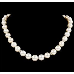 Pearl and Diamond Necklace