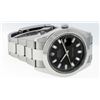 Image 3 : Rolex Mens SS 41MM Black Baguette Diamond Datejust 2 Oyster Band Wristwatch