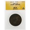 Image 1 : 1807 1 Penny Great Britain Damaged Coin ANACS VG8 Details
