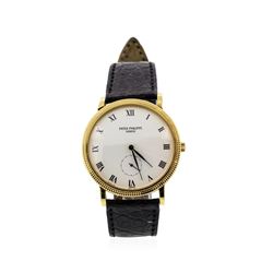 Patek Philippe 18KT Yellow Gold Calatrava Wristwatch