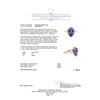Image 7 : 2.97 ctw Tanzanite And Diamond Ring - 14KT Rose Gold