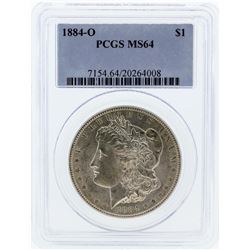 1884-O PCGS MS64 Morgan Silver Dollar