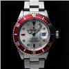 Image 1 : Rolex Stainless Steel Ruby and Diamond Submariner Men's Watch