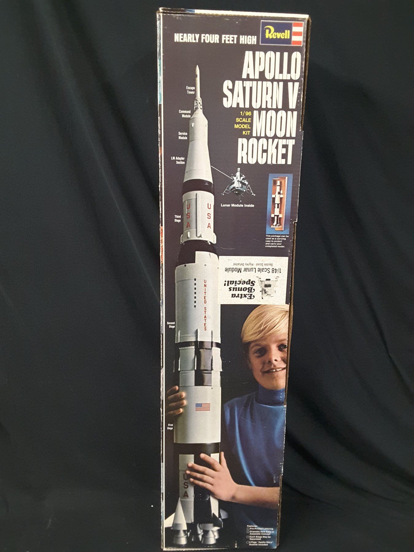 Revell Apollo Saturn V Moon Rocket 1/96 Scale IN BOX