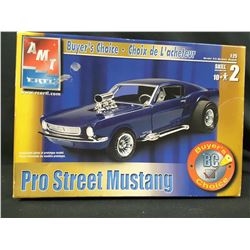 AMT PRO STREET MUSTANG MODEL KIT (UNBUILT IN BOX)