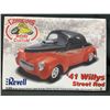 Image 1 : Revell '41 Willys Street Rod Good Guys Rod & Custom Assoc.(UNBUILT IN BOX) 1:25 Scale