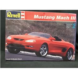 REVELL FORD Mustang MACH III OLD Model Car Mountain KIT 1/25 FS Vintage (UNBUILT IN BOX)