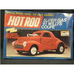 1986 Revell Hot Rod Custom '41 Willys Coupe Special Series 1/25