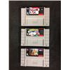Image 1 : SNES 3 GAME LOT NHLPA HOCKEY ,UNIRACERS ,PAWS OF FURY