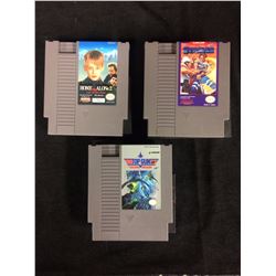 LOT OF 3 NES GAMES