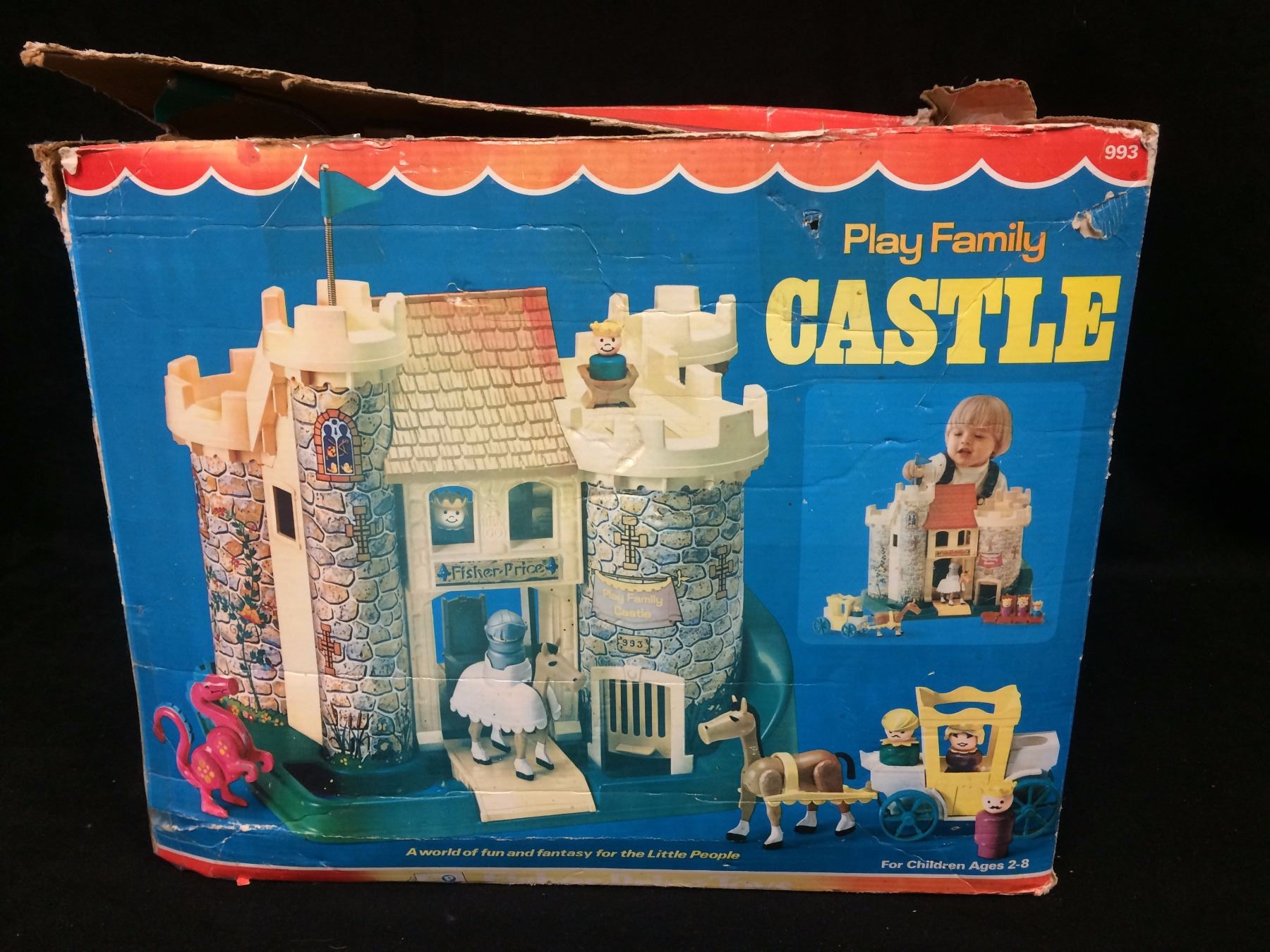 fisher price play family castle
