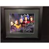 Image 1 : STAR TREK ALL 5 CAPTAINS FRAMED AND SIGNED BY ALL 5 W COA