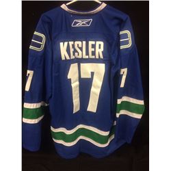 OFFICIAL VANCOUVER CANUCKS HOCKEY JERSEY RYAN KESSLER
