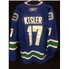 Image 1 : OFFICIAL VANCOUVER CANUCKS HOCKEY JERSEY RYAN KESSLER