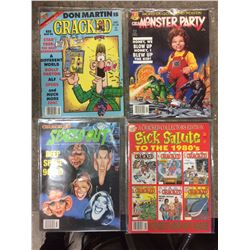 VINTAGE CRACKED MAGAZINE LOT