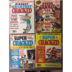 VINTAGE CRACKED MAGAZINE LOT