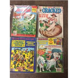 VINTAGE CRACKED MAGAZINE LOT