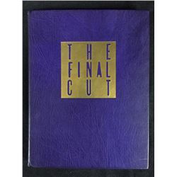 THE FINAL CUT LEATHER BOUND LIMITED SCRIPT SIGNED BY ROBIN WILLIAMS