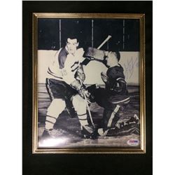 JOHNNY BOWER SIGNED 8X 10 PSA COA