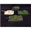 Image 1 : VINAGE DINKY AND CORGI 1:12 SCALE TANKS LOT