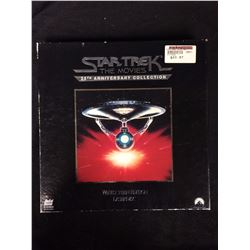 RARE STAR TREK THE MOVIES 25TH ANNIVERSARY COLLECTION LASER DISK SET