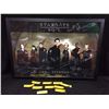 Image 1 : CAST SIGNED 36 X 20 FRAMED STARGATE SG-1 POSTER W COA