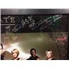 Image 5 : CAST SIGNED 36 X 20 FRAMED STARGATE SG-1 POSTER W COA