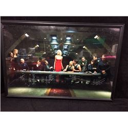 FRAMED STARGATE ATLANTIS CAST SIGNED POSTER WITH COA