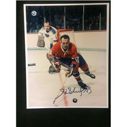 Autographed Henri Richard 8 x 10 photo with coa